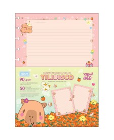 imagem principal do produto Refil para Tilidisco Universitário Capyclub 50 Folhas 90 Gramas