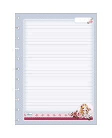 imagem de detalhe produto Refil para Tilidisco Universitário Jolie 50 Folhas 90 Gramas