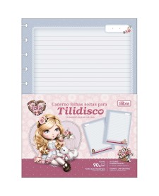 imagem principal do produto Refil para Tilidisco Universitário Jolie 50 Folhas 90 Gramas