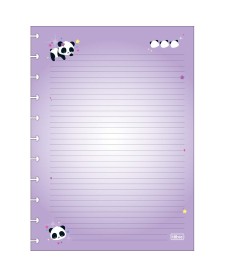 imagem de detalhe produto Refil para Tilidisco Universitário Lovely Friend 50 Folhas