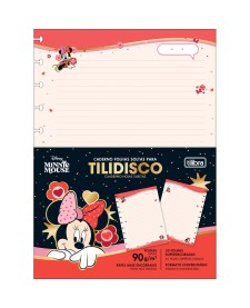 imagem principal do produto Refil para Tilidisco Universitário Minnie 90G 50 Folhas