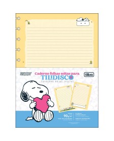 imagem principal do produto Refil para Tilidisco Universitário Snoopy 90G 50F
