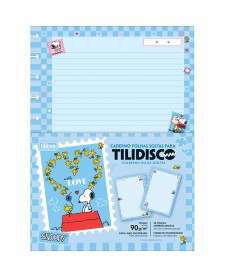 imagem principal do produto Refil para Tilidisco Universitário Snoopy 90G 50F