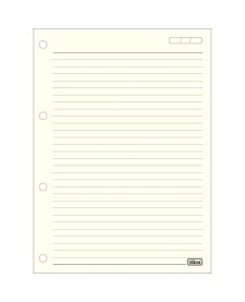 imagem de detalhe produto Refil Tiliflex Creme para Caderno Argolado Universitário 80 Folhas