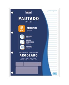 imagem principal do produto Refil Tiliflex Folhas Soltas para Caderno Argolado Universitário 200 Folhas