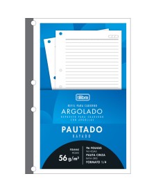 imagem principal do produto Refil Tiliflex para Caderno Argolado 1/4 96 Folhas