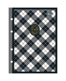 imagem principal do produto Refil Tiliflex para Caderno Argolado Cartonado Colegial West Village 80 Folhas