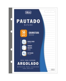 imagem principal do produto Refil Tiliflex para Caderno Argolado Colegial 80 Folhas