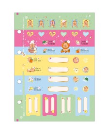 imagem de detalhe produto Refil Tiliflex para Caderno Argolado Colegial Capyclub 80 Folhas