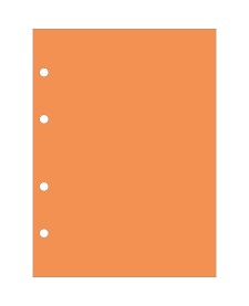 imagem de detalhe produto Refil Tiliflex para Caderno Argolado Colegial Neon Kori 80 Folhas