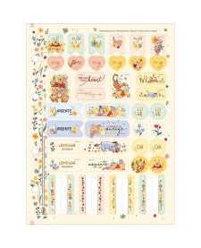 imagem de detalhe produto Refil Tiliflex para Caderno Argolado Colegial Pooh 80 Folhas