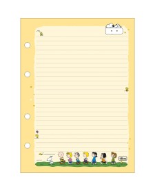 imagem de detalhe produto Refil Tiliflex para Caderno Argolado Colegial Snoopy 80 Folhas