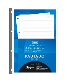 imagem principal do produto Refil Tiliflex para Caderno Argolado Universitário 80 Folhas