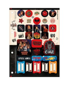 imagem de detalhe produto Refil Tiliflex para Caderno Argolado Universitário Stranger Things 80 Folhas