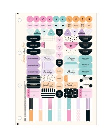 imagem de detalhe produto Refil Tiliflex para Caderno Argolado Universitário West Village 80 Folhas