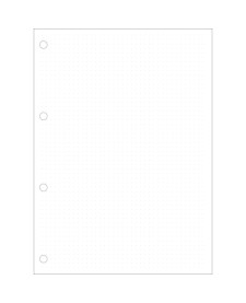 imagem de detalhe produto Refil Tiliflex Pontilhado para Caderno Argolado Universitário 80 Folhas