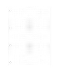 imagem de detalhe produto Refil Tiliflex Pontilhado para Caderno Argolado Universitário 80 Folhas