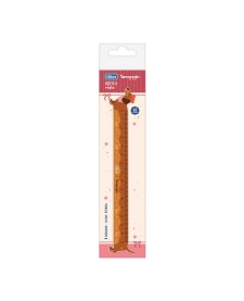 imagem de detalhe produto Regua 15 cm Brownie The Dog