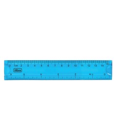 imagem principal do produto Régua Flexível 15cm Azul
