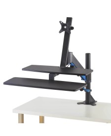 imagem principal do produto Suporte Ergonômico para 1 Monitor e Estação de Trabalho