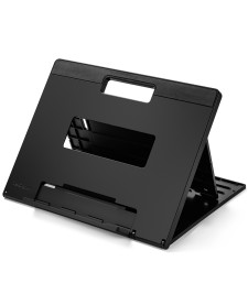 imagem principal do produto Suporte Ergonômico para Notebook Easy Riser Go Até 17" - Preto