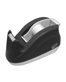 imagem principal do produto Suporte para Fita Adesiva Escritório Preto Neon