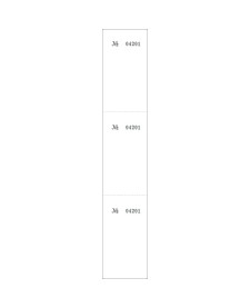imagem principal do produto Talão de Comando (Numerado) 3 Corpos - 100 Folhas