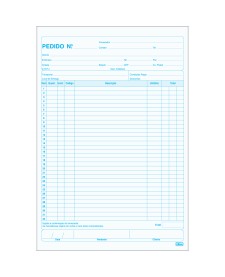 imagem principal do produto Talão de Pedido 1/9 Grande 75 Folhas