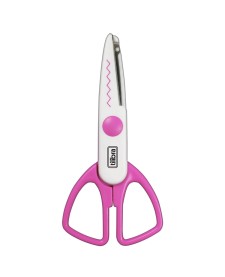 imagem principal do produto Tesoura 140mm Zig-Zag Cores Sortidas