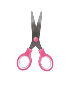 imagem principal do produto Tesoura Escolar 132mm T402 Rosa