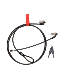 imagem principal do produto Trava Dupla com cadeado - Chave Mestra