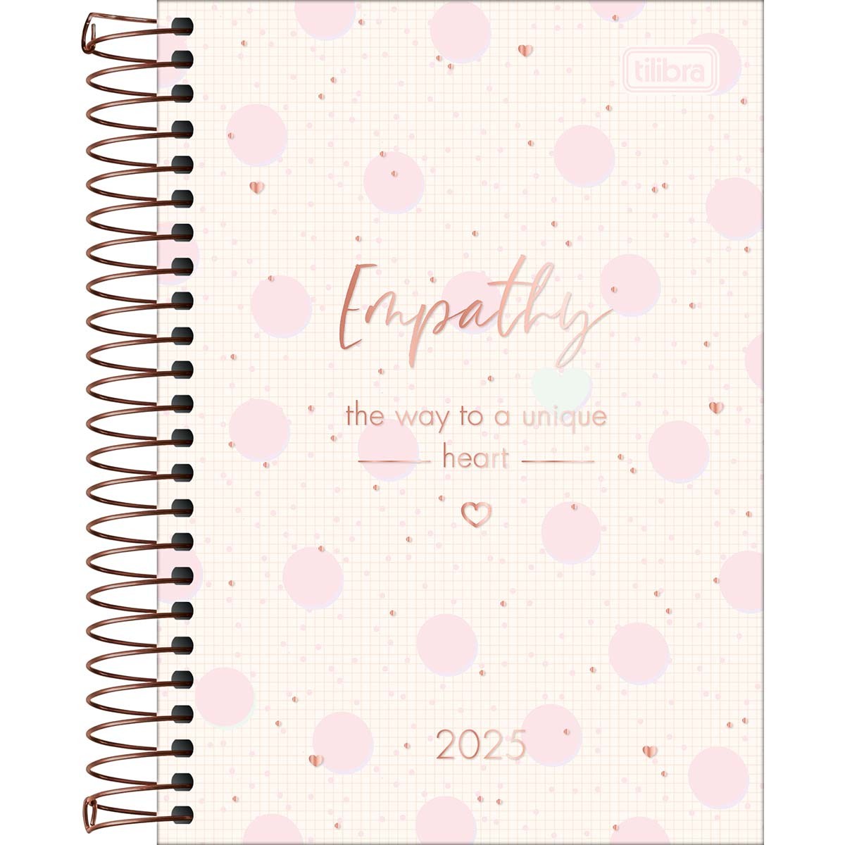 Agenda Espiral Diária 12,9 x 18,7 cm Soho 2025 Soho Agendas, Agenda Jovem Tilibra