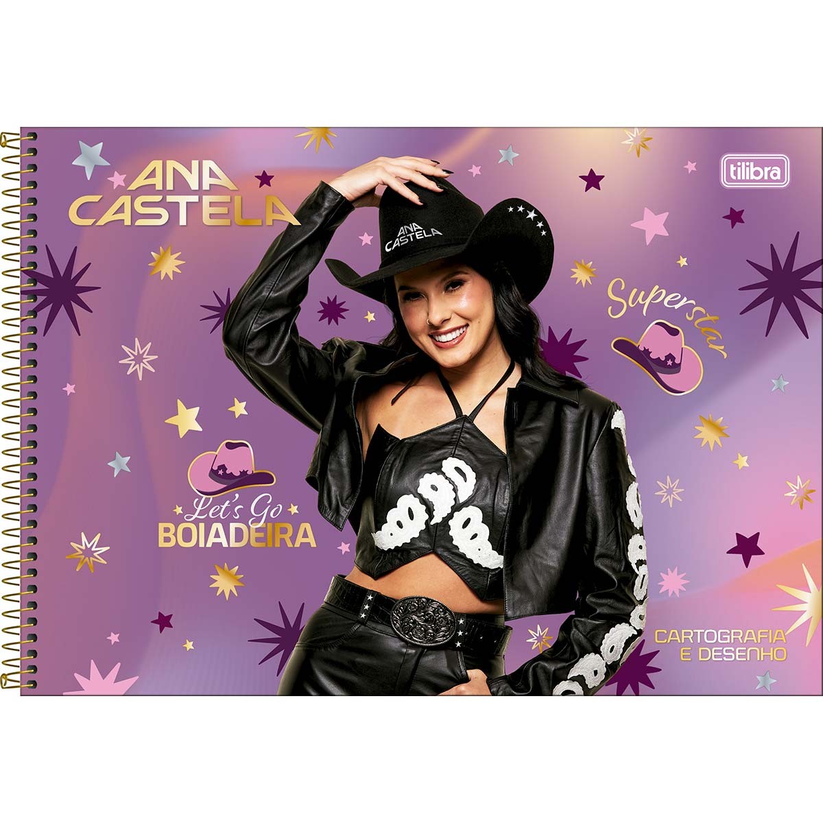 Caderno de Cartografia e Desenho Espiral Capa Dura Ana Castela 80 ...
