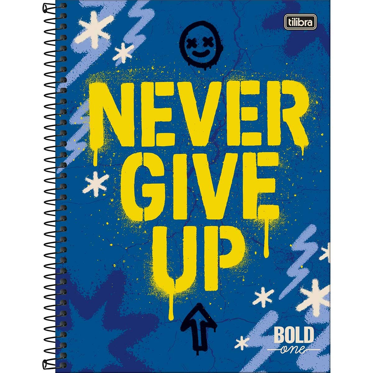 Biold One Caderno Espiral Capa Dura Universitário 1 Matéria Bold One Masculino 80 ...