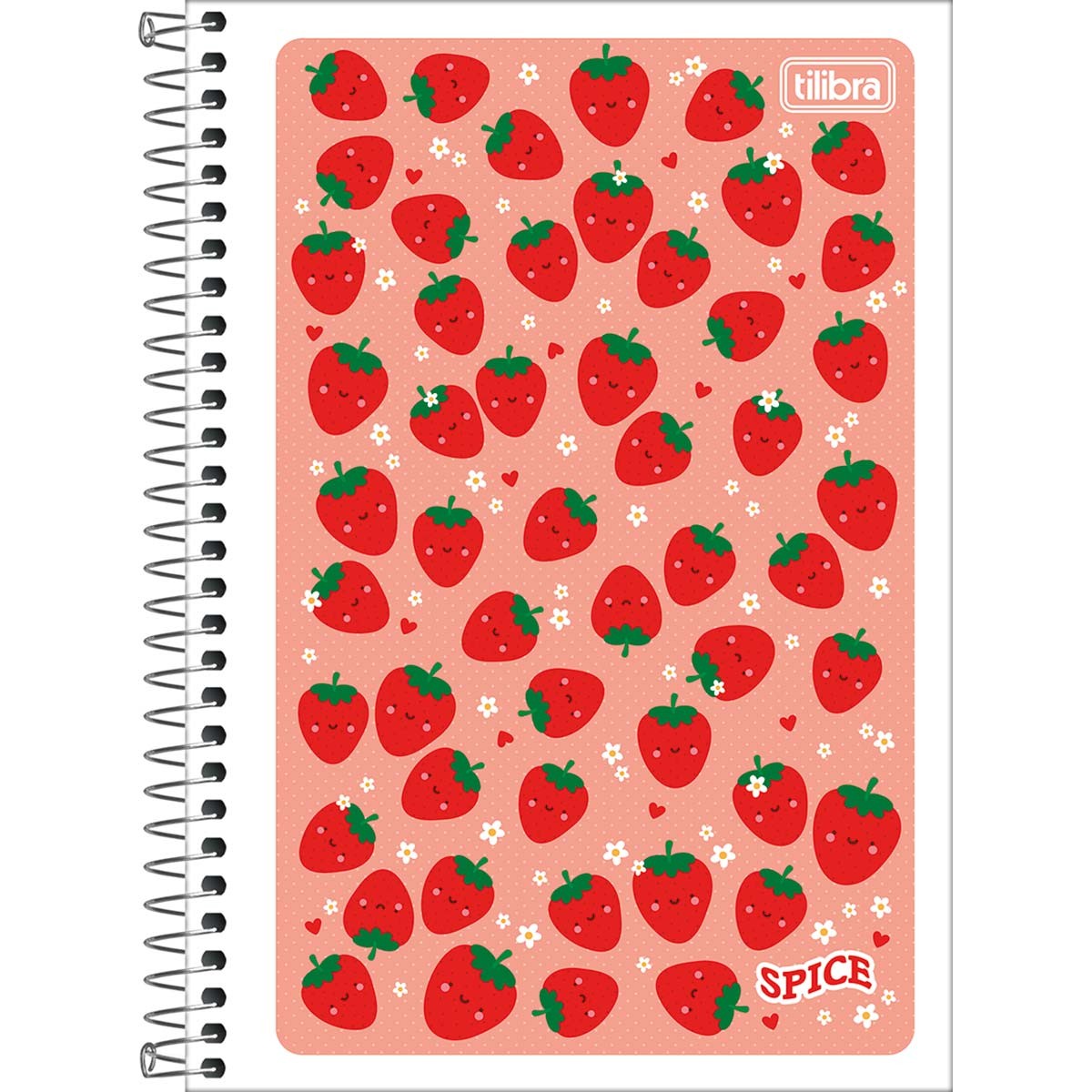 Caderno Espiral Capa Flexível 1/4 Pepper 80 Folhas - Pepper - Cadernos ...