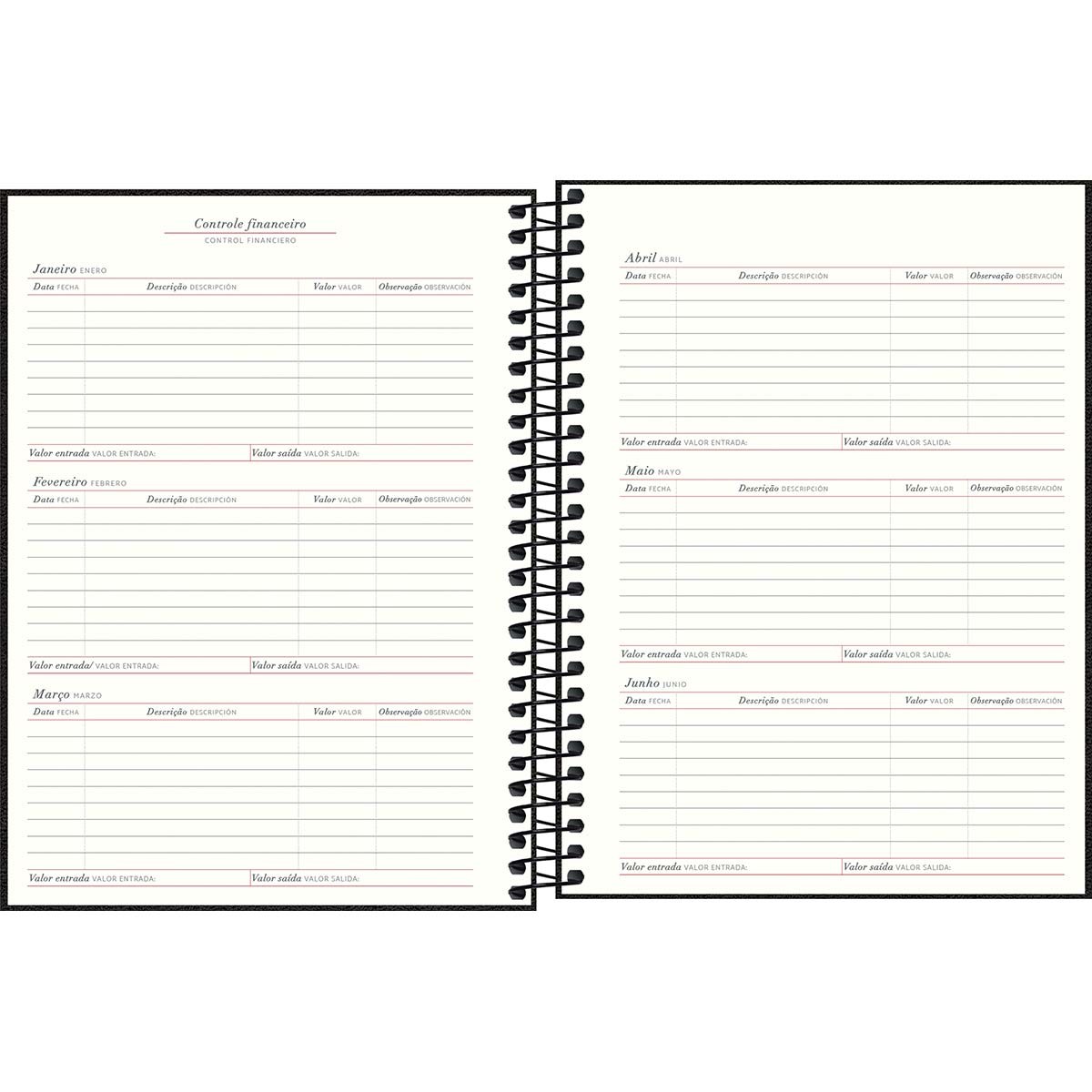 Planner Espiral 17,7 x 24 cm Cambridge 90 G 2025 Cambridge Agendas