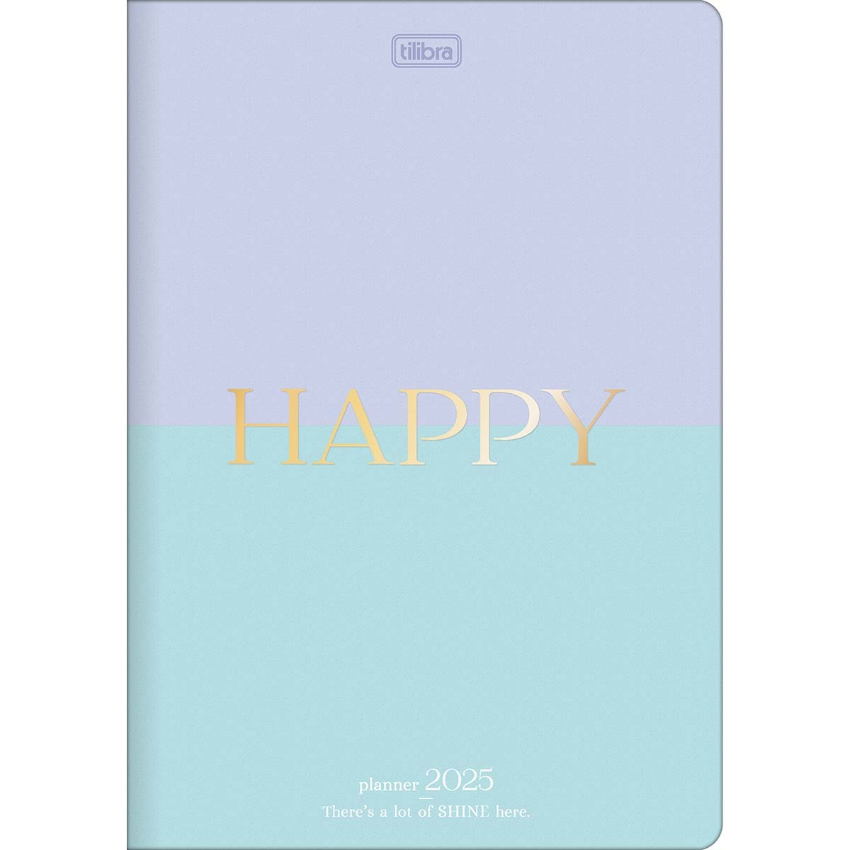 Planner Grampeado 17,8 x 25,4 cm Happy 90 G 2025 Happy Agendas