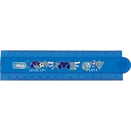 Foto ilustrativa A Régua Dobrável Game 30cm