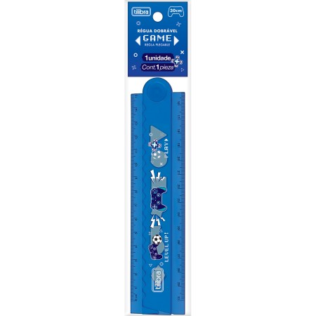 Foto ilustrativa A Régua Dobrável Game 30cm