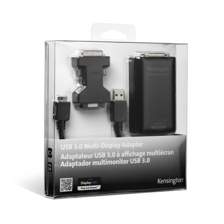 Foto ilustrativa Adaptador USB 3.0 para VGA DVI