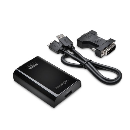 Foto ilustrativa Adaptador USB 3.0 para VGA DVI