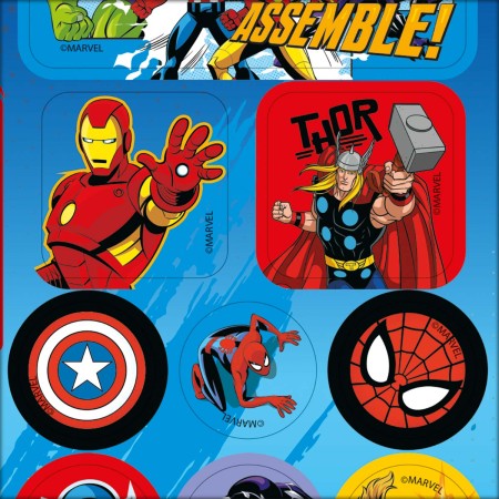Foto ilustrativa Adesivo Decorado Duplo Avengers