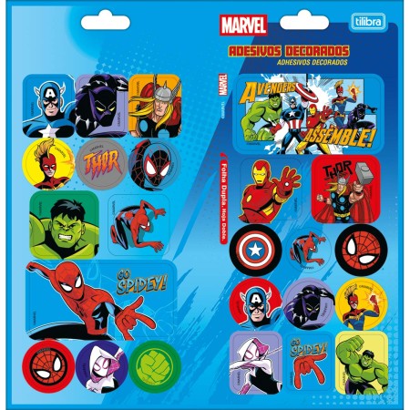 Foto ilustrativa Adesivo Decorado Duplo Avengers