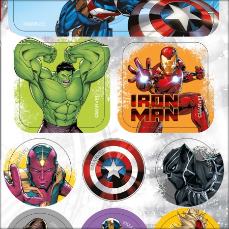 Foto ilustrativa Adesivo Decorado Duplo Avengers