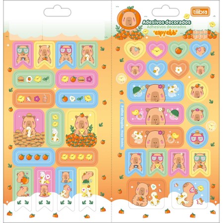 Foto ilustrativa Adesivo Decorado Duplo Capyclub