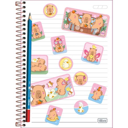 Foto ilustrativa Adesivo Decorado Duplo Capyclub