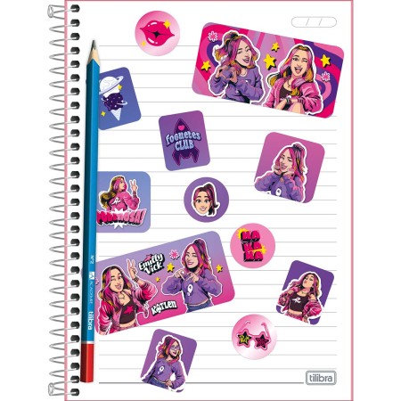 Foto ilustrativa Adesivo Decorado Duplo Emilly Vick