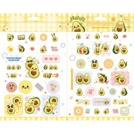 Foto ilustrativa Adesivo Decorado Duplo G Abacute