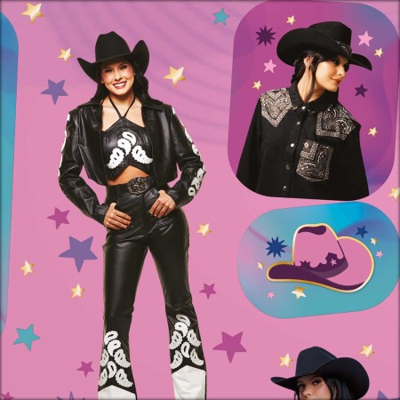 Foto ilustrativa Adesivo Decorado Duplo G Ana Castela