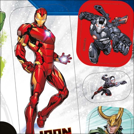 Foto ilustrativa Adesivo Decorado Duplo G Avengers